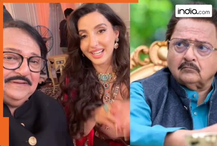 Ranveer Singh’s Dhurandhar star Rakesh Bedi shares fun dance moment with Nora Fatehi on set, calls her...