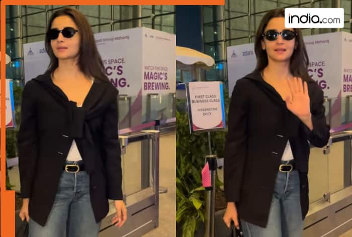 Cannes Film Festival 2026: Alia Bhatt serves boss-lady vibes in viral airport look before the appearance at mega event, Watch video