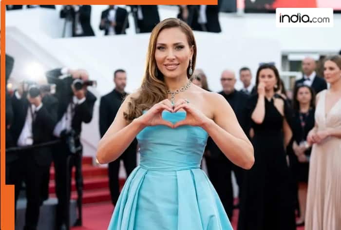 Cannes 2026: Salman Khan’s rumoured girlfriend Iulia Vantur stuns in turquoise corset gown with dramatic cape, video goes viral