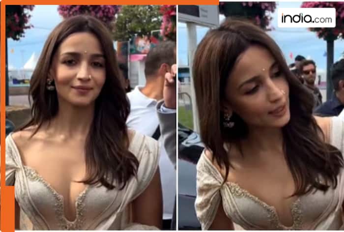 Cannes 2026: Alia Bhatt reacts after being mobbed by a crowd during appearance, video goes viral