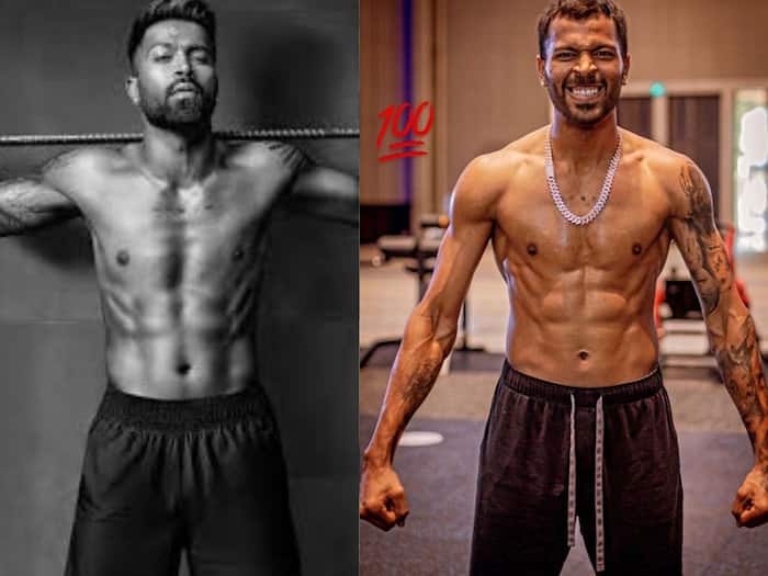 How many liters of water does Hardik Pandya drink