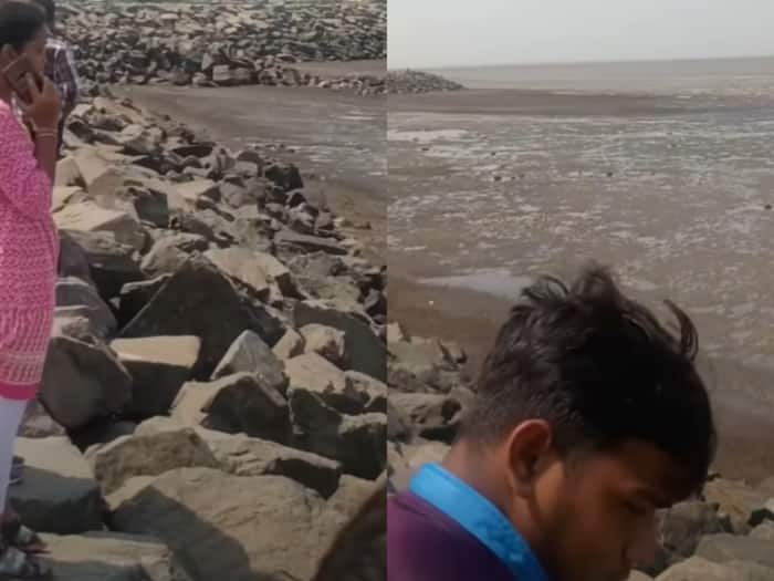 Gujarat me sookh gaya Samandar