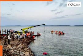 Jabalpur cruise accident: Painful sight catches more attention, mother, son found embracing even in death