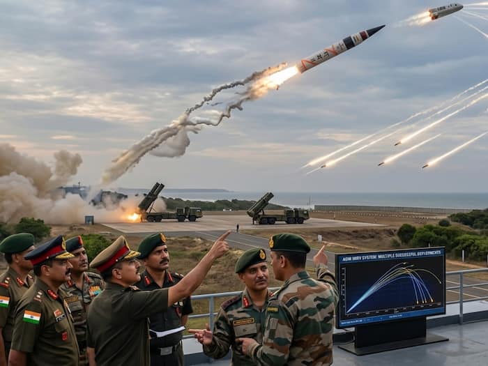 MIRV missile