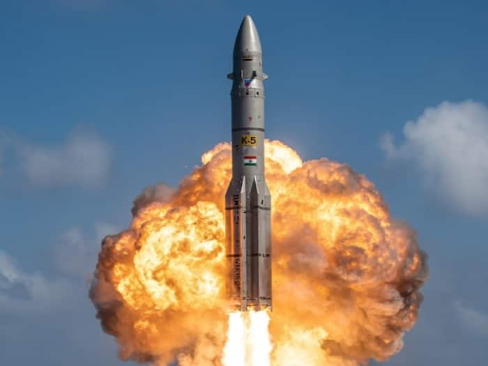 K 5 missile range