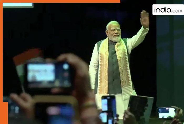 Amid Modi, Modi chants, PM remembers May 16, 2014 in The Hague, says ‘It was the day when India committed towards growth’