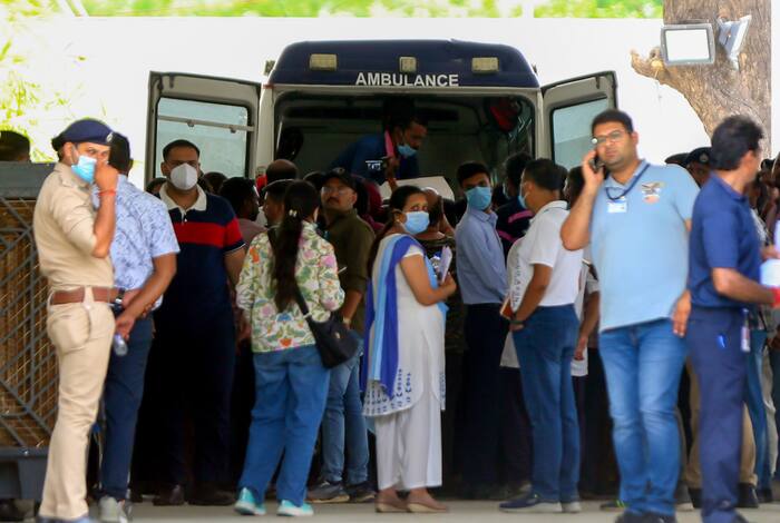 Ahmedabad  Mortal Remains of AI 171 Plane Crash Victims