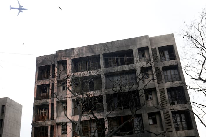 Air India Crash Site in Ahmedabad