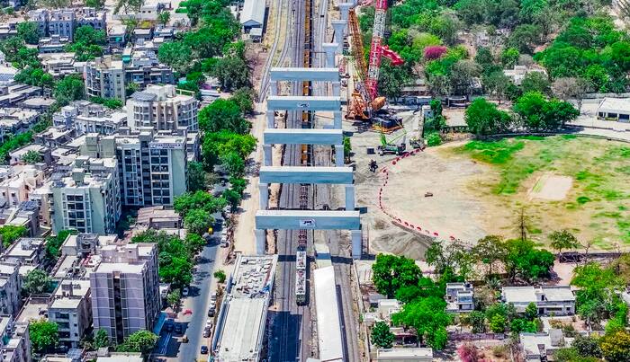 Mumbai Ahmedabad Bullet Train project