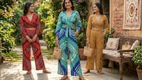 लुक को अट्रैक्टिव बनाने के लिए स्टाइल करें ये बांधनी प्रिंट को-ऑर्ड सेट, यहां देखिए 5 फैंसी डिजाइन