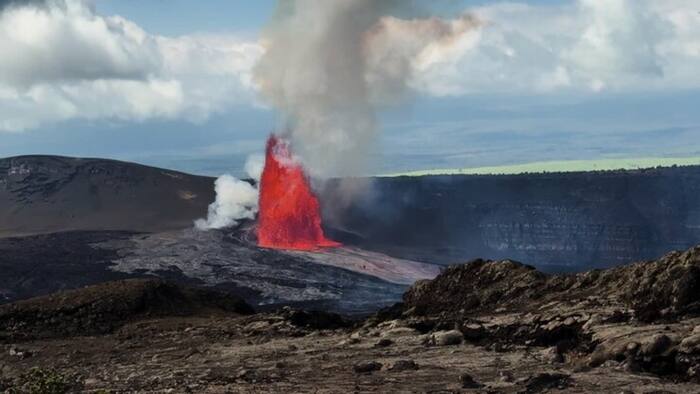 Barren Island volcano