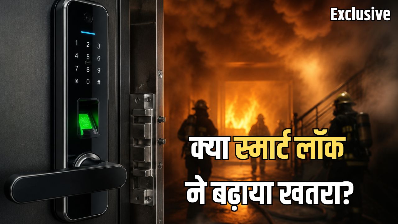 Exclusive: क्या डिजिटल लॉक वाले दरवाजे बन सकते हैं मौत का कारण? लखनऊ अग्निकांड के बाद उठ रहे कई सवाल