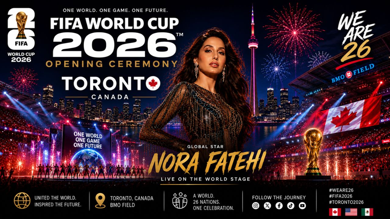 FIFA World Cup 2026 Canada Opening Ceremony Live Streaming: Nora Fatehi ...