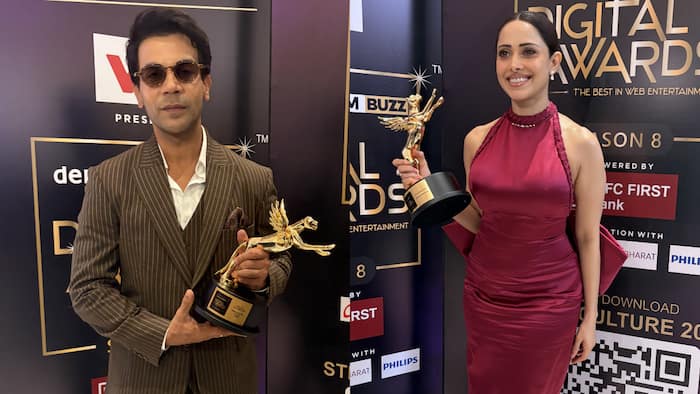 IWMBuzz Digital Awards Season 8: Rajkummar Rao, Pankaj Tripathi and Nushratt Bharuccha among top OTT winners; check complete list