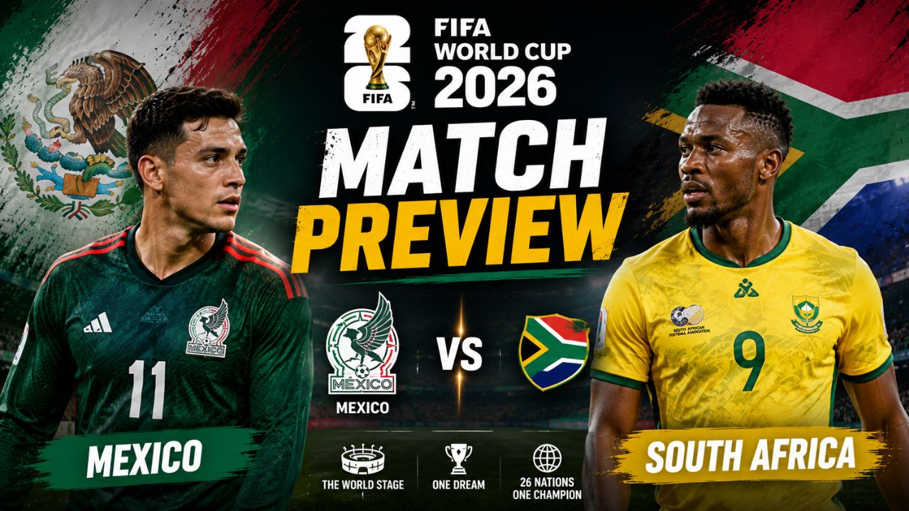 Estadio Azteca Braces for History: Mexico vs South Africa Kicks Off FIFA World Cup 2026