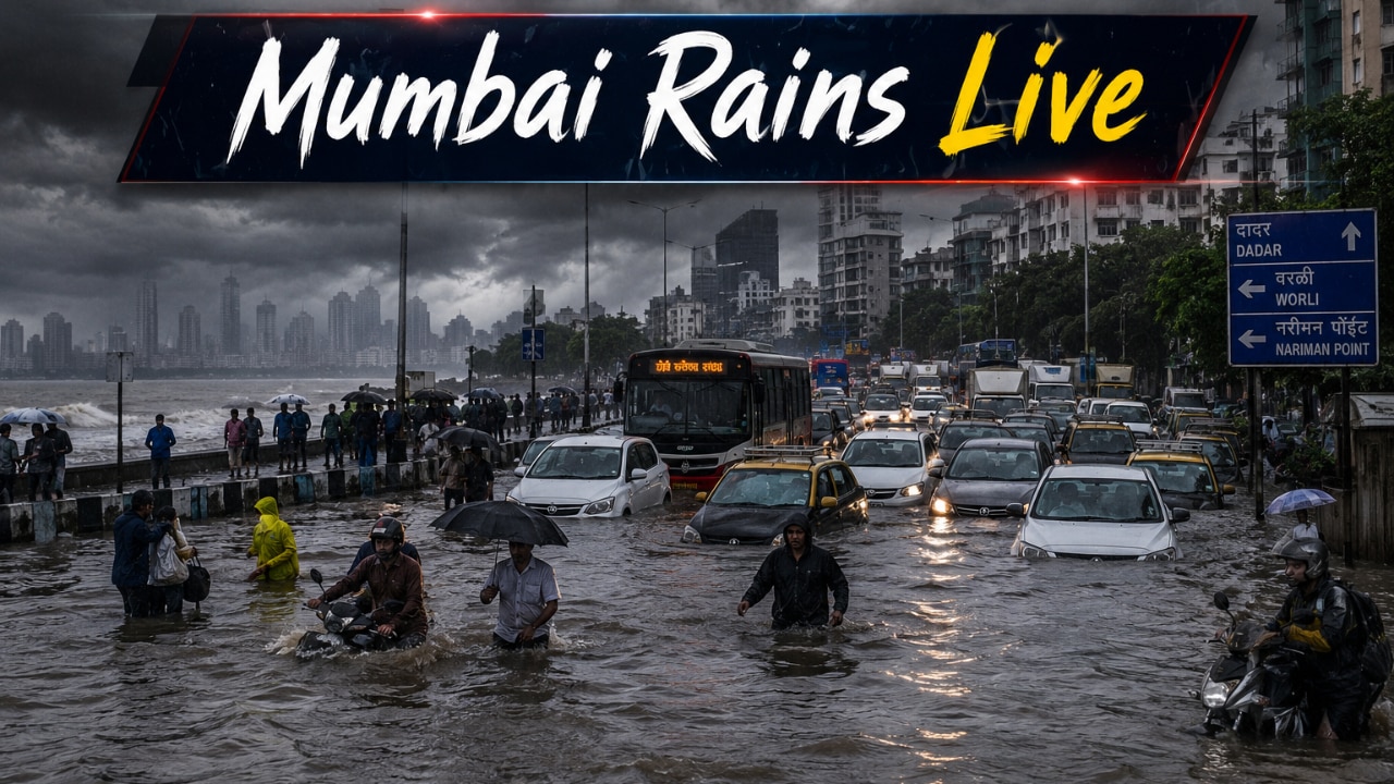 Monsoon Fury: Mumbai Braces for Impact as IMD Issues Orange Alert
