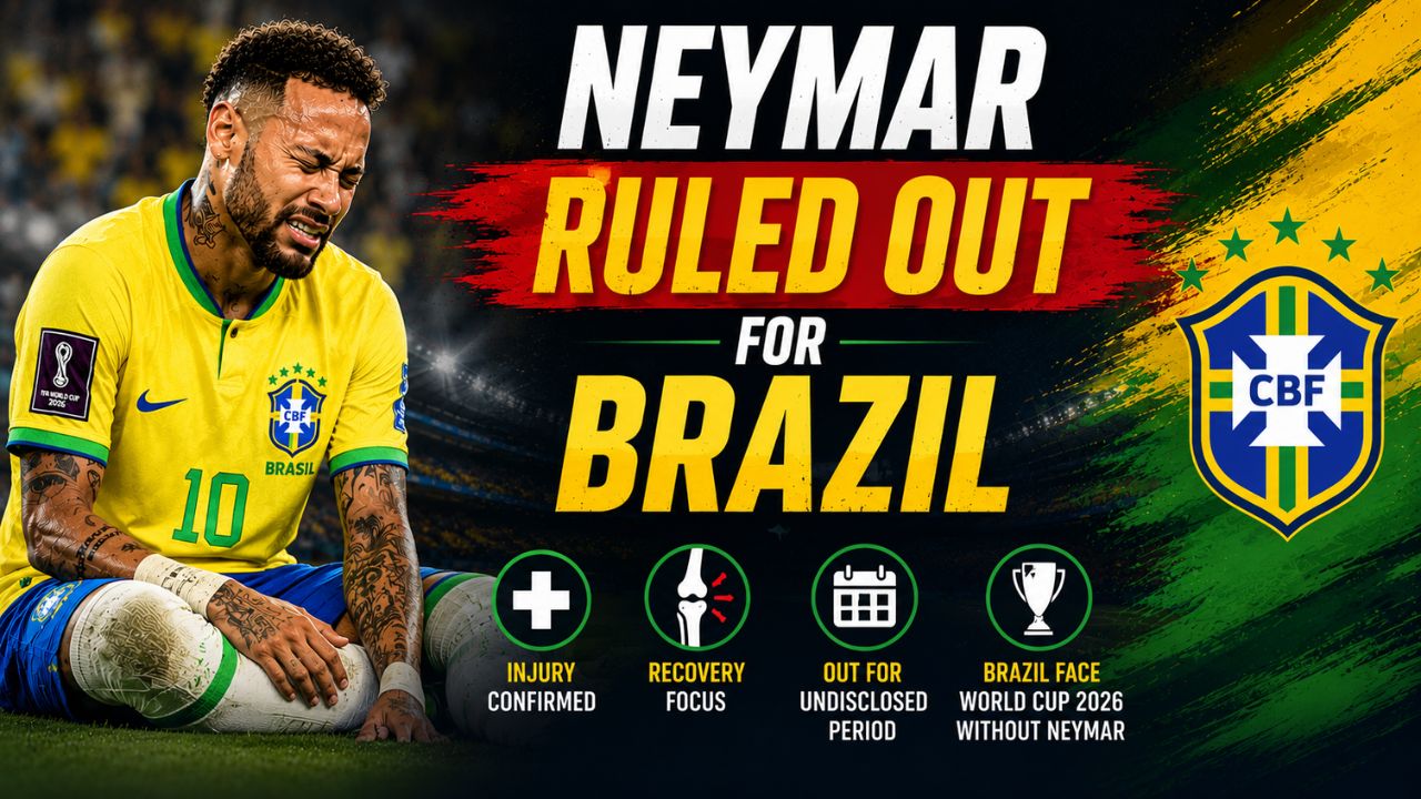 Neymar Out for Brazil's World Cup Opener, Group Stage Return Uncertain