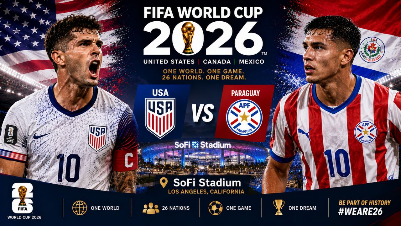 USA Kicks Off 2026 World Cup Campaign Against Paraguay in Los Angeles