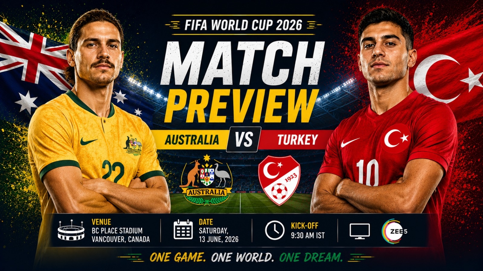 Australia vs. Turkey, Haiti vs. Scotland Highlight WC26 Day 3 Action