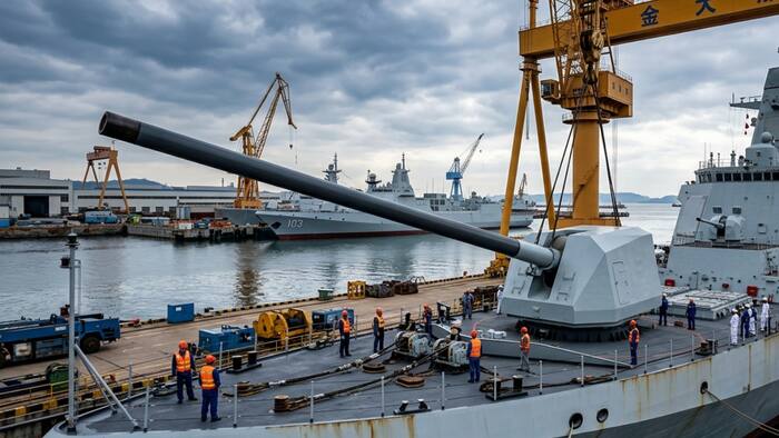 Naval gun