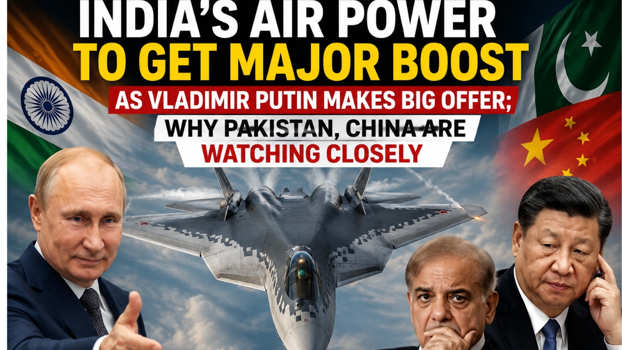 India’s air power to get major boost as Vladimir Putin makes big offer; Why Pakistan, China are watching closely