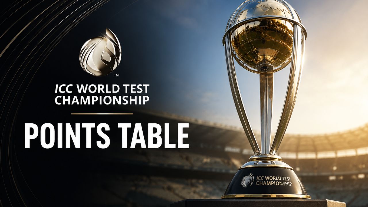 Updated ICC World Test Championship (WTC) 2025-27 points table after ...