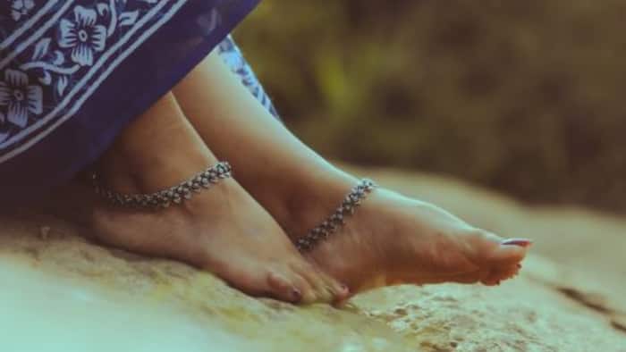 Silver payal