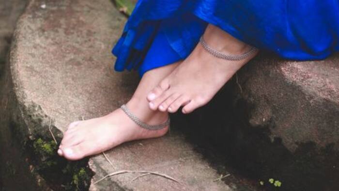 Silver payal
