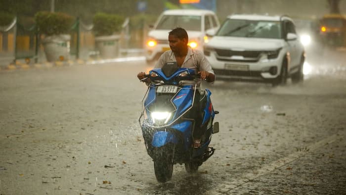 Delhi weather today June 12: IMD predicts rain, thunderstorms and winds gusting up to 60 kmph