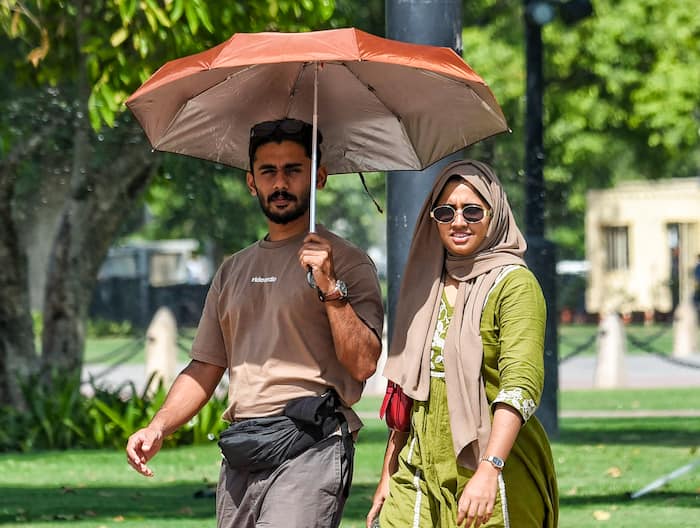 Heatwaves in New Delhi