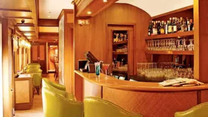 Indian railway saloon coach