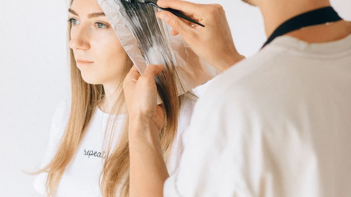 Mango seed hair mask for grey hair