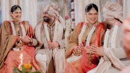 Anshula Kapoor’s peach dreamy bridal lehenga from Tarun Tahiliani costs more than an Europe trip