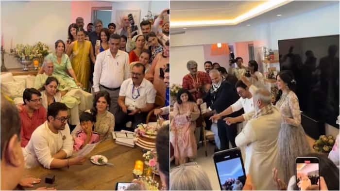 Aamir Khan-Gauri Spratt wedding: Couple’s heartfelt vows and dance steal the spotlight, video goes viral