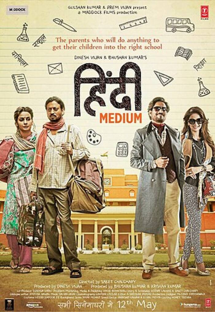 Hindi Medium film poster