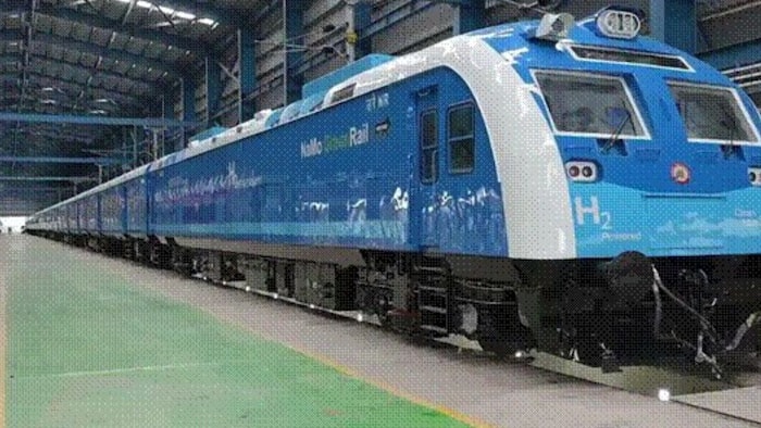 India first hydrogen train