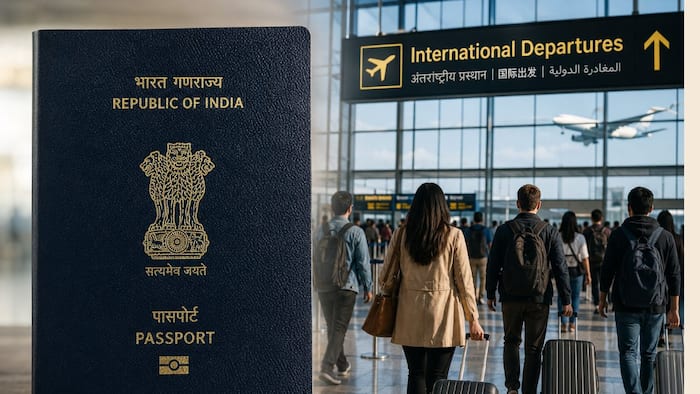 Indian passport travel documents