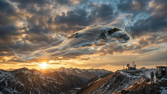 Invisible drone