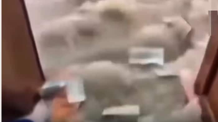 Heavy rain turns lucky for man as cash washes into his home, internet calls it 'God's plan' | Viral Video