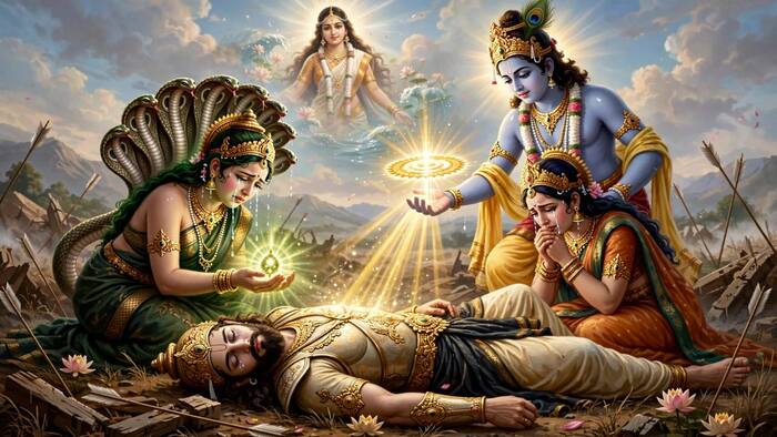 Arjun in Mahabharat