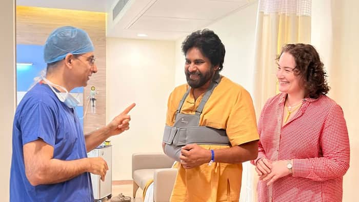 Pawan Kalyan gets discharged from hospital after shoulder surgery; wife Anna Konidala shares first statement