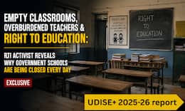 Empty classrooms, overburdened teachers & Right to Education: RTE activist reveals why government schools are being closed every day | Exclusive