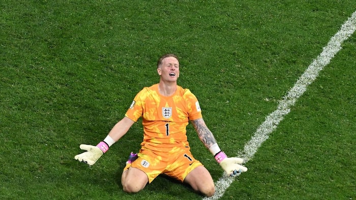 Pickford becomes England's most capped player in the FIFA World Cup