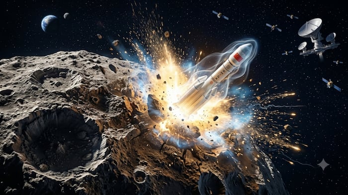 Planet defence test