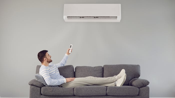 Pvc pipe ac electricity saving