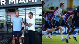FIFA World Cup 2026: Sir David Beckham makes surprise visit to Englands training camp in Miami ahead of QF clash against Norway