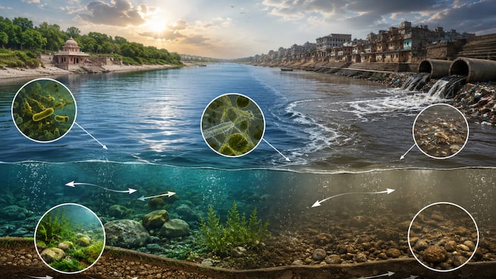 What is Rivers natural cleanup system