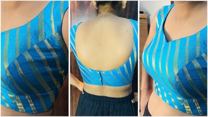 How to fix a loose blouse neck