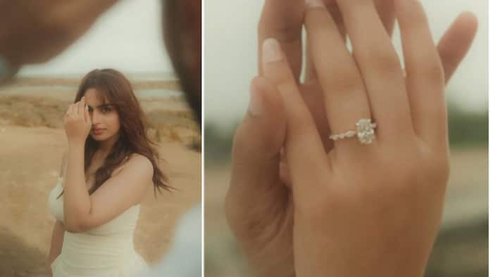 Ayesha Khan Diamond Ring