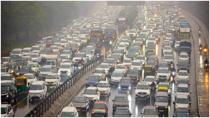 Delhi rain
